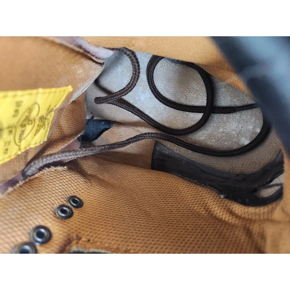 CAT Caterpillar WORK BOOTS SIZE 12 MEN Walking Machines OIL RESISTANT